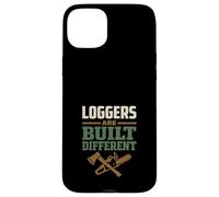 Custodia per iPhone 15 Plus Logger Humor Logging Identity Logger sono un regalo diverso