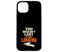 Custodia per iPhone 15 Plus Logger Humor Logging Identity Logger sono un regalo diverso