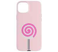 Custodia per iPhone 15 Plus Lollipop Sucker Lollypop costume rosa per Candy Lover