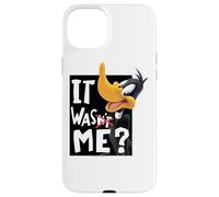 Custodia per iPhone 15 Plus Looney Tunes Daffy Duck It Was Me