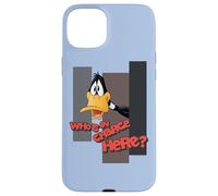 Custodia per iPhone 15 Plus Looney Tunes Daffy Duck Who's In Charge?