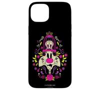 Custodia per iPhone 15 Plus Looney Tunes Dia de los Muertos Sylvester & Tweety Halloween