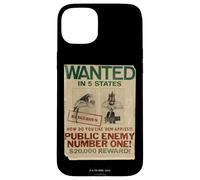 Custodia per iPhone 15 Plus Looney Tunes Slyvester Wanted Public Enemy