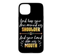 Custodia per iPhone 15 Plus Lord Keep Your Arm Around My Shoulder And Hand Over My Mouth