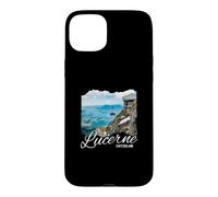 Custodia per iPhone 15 Plus Lucerna Svizzera Souvenir Lucerna