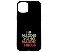 Custodia per iPhone 15 Plus Maddie Name Maddie Personalized Name First Given