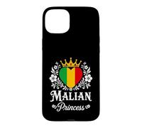 Custodia per iPhone 15 Plus Malian Princess Mali Flag Proud Malian Girl
