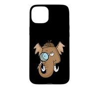 Custodia per iPhone 15 Plus Mammut Detective con lente d'ingrandimento
