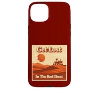 Custodia per iPhone 15 Plus Mars Rover Get Lost In The Red Dust Retro Space Exploration