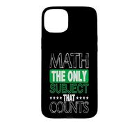 Custodia per iPhone 15 Plus Matematica Solo soggetto che conta matematica insegnante matematica divertente matematica