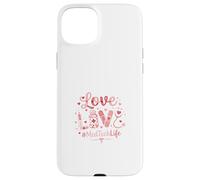 Custodia per iPhone 15 Plus Medical Love Word - Tema MedTech Life per infermieri