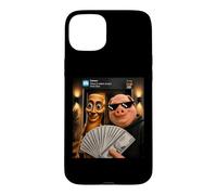 Custodia per iPhone 15 Plus Meme AI del visitatore inaspettato John Pork Tung Sahur