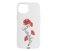 Custodia per iPhone 15 Plus Memoriale dei veterani di ricordo papaveri