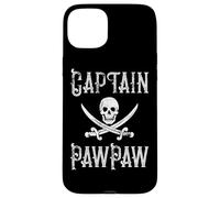 Custodia per iPhone 15 Plus Mens Boat Capitan PawPaw - canottaggio nonno nautico regalo
