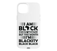 Custodia per iPhone 15 Plus mese della storia nera per gli afroamericani per celebrare l'unità