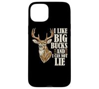Custodia per iPhone 15 Plus Mi piacciono i Big Bucks e non posso mentire Buck Caccia