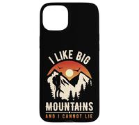Custodia per iPhone 15 Plus Mi piace la bicicletta, le montagne, l'escursionismo e