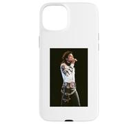 Custodia per iPhone 15 Plus Michael Jackson L'uomo allo specchio Bad World Tour 1988