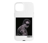 Custodia per iPhone 15 Plus Miles Davis MD100 Central Park NYC 1975 Foto di David Gahr