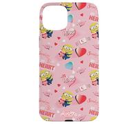 Custodia per iPhone 15 Plus Minions Big Heart All Over Print