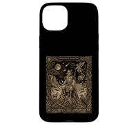 Custodia per iPhone 15 Plus Mito di Yokai della carta dei tarocchi celesti Daitengu