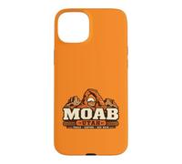 Custodia per iPhone 15 Plus Moab Utah Trails Canyons Red Rock Adventure Design