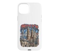Custodia per iPhone 15 Plus Monaco, orizzonte, Germania