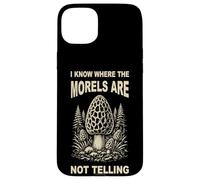Custodia per iPhone 15 Plus Morel Hunter Humor So dove sono le spugnole