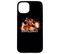 Custodia per iPhone 15 Plus Mortal Kombat X Scorpio Flames