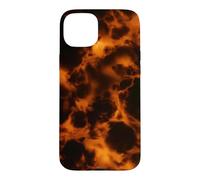 Custodia per iPhone 15 Plus Motivo astratto ambra tartaruga