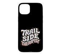 Custodia per iPhone 15 Plus Mountain Biker Trail Side Therapist MTB Cycling