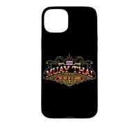 Custodia per iPhone 15 Plus Muay Thai Arte Marziale Di 8 Arti MMA Uomini Donne Thai Boxe
