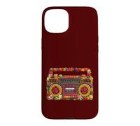 Custodia per iPhone 15 Plus Musicale colorata a forma di frutta