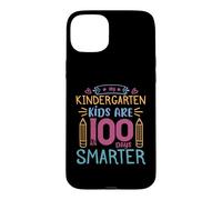 Custodia per iPhone 15 Plus My Kindergarten Kids Are 100 Days Smarter Back To School