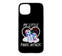 Custodia per iPhone 15 Plus My Panic Little Attack Vintage Pony Funny Graphic