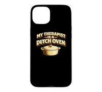 Custodia per iPhone 15 Plus My Therapist Is A Dutch Oven Sourdough Bread Baking Baker