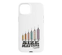 Custodia per iPhone 15 Plus Needle Size Matters Funny Nursing And Nurses