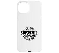 Custodia per iPhone 15 Plus Nella Mia Era Mamma Softball
