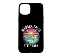 Custodia per iPhone 15 Plus Niagara Falls State Park Escursionismo Souvenir Avventura all'aperto