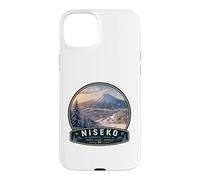 Custodia per iPhone 15 Plus Niseko Japan Ski Adventure Vacanze invernali