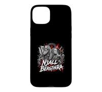 Custodia per iPhone 15 Plus Njall e Bergthora Viking Warrior Saga Legenda