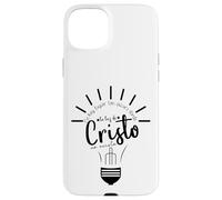 Custodia per iPhone 15 Plus No hay lugar tan oscuro donde la luz de Dios no brille