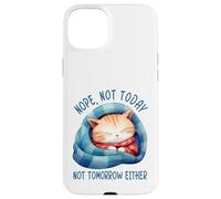 Custodia per iPhone 15 Plus No, non oggi, né domani, né gatto