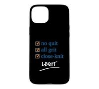Custodia per iPhone 15 Plus No quit, all grit... LEGIT. NY Pro Basket