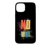 Custodia per iPhone 15 Plus NO WAR Stop War Peace