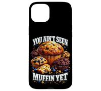 Custodia per iPhone 15 Plus Non hai ancora visto Muffin Pun Bootleg Style Meme Dad Joke