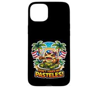 Custodia per iPhone 15 Plus Non toccare i miei pastelli Boricua Coqui