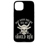 Custodia per iPhone 15 Plus Nordic Viking: That Which Does Not Kill Me Should Run