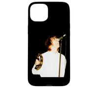Custodia per iPhone 15 Plus Oasis dal vivo Liam Gallagher Britpop Knebworth 1996