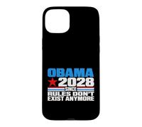 Custodia per iPhone 15 Plus Obama 2028 Since Rules Don't Exist Anymore